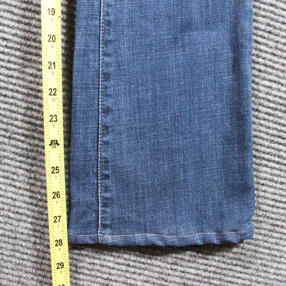 Levi's 725 Jeans Women's 26x28 Blue High Rise Bootcut Stretch - Picture 8 of 9